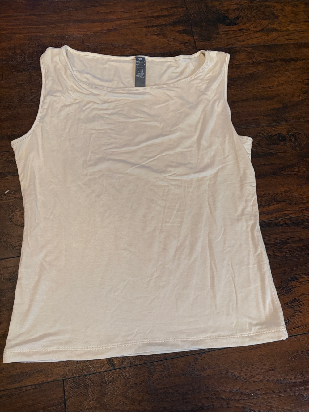 Simply Southern ladies size large Women's White Sleeveless Tank Top